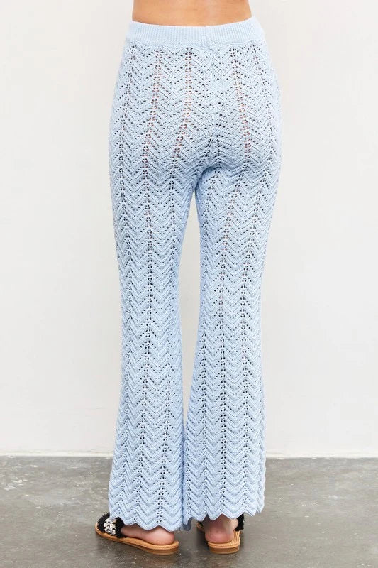 Crochet pant set