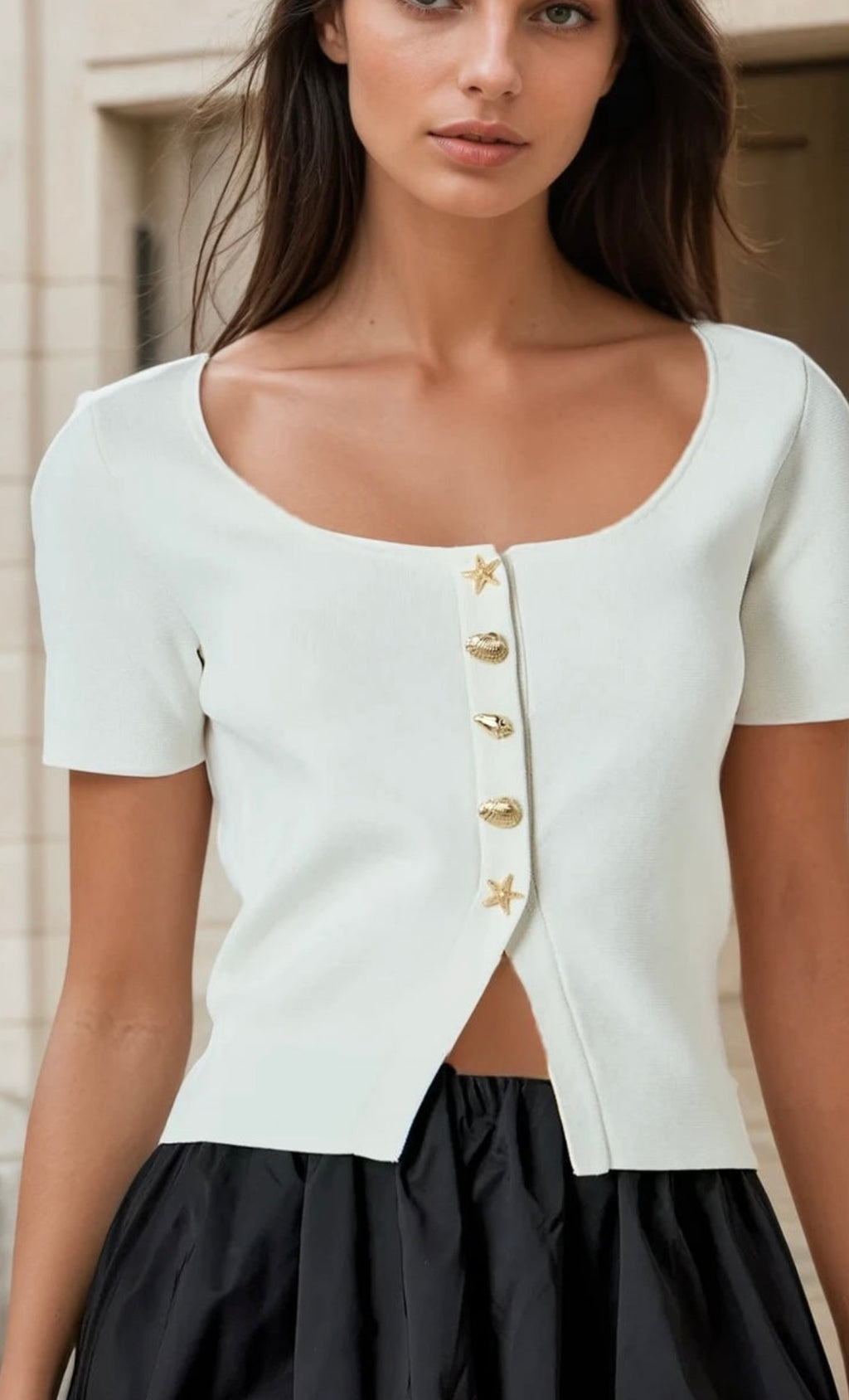 Regina short sleeve cardigan